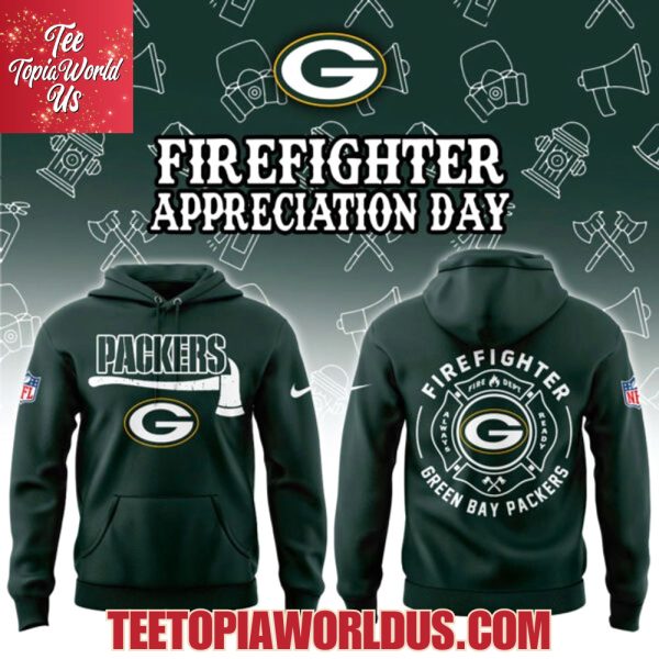 Green Bay Packers Firefighter Application Day Hoodie