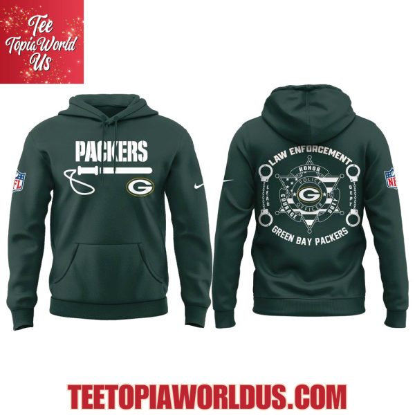 Green Bay Packers Law Enforcement Appreciation Day Hoodie
