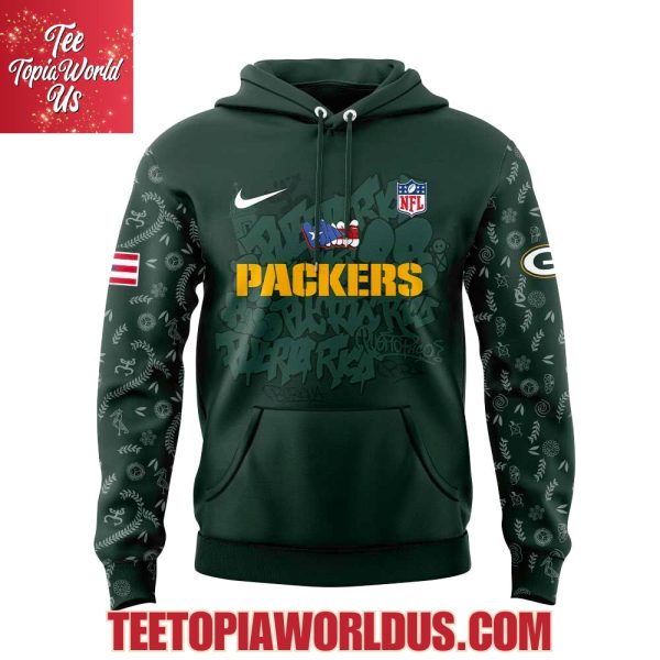 Green Bay Packers Puerto Rican Heritage Hoodie
