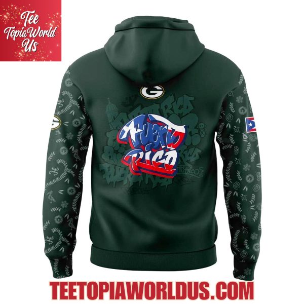 Green Bay Packers Puerto Rican Heritage Hoodie