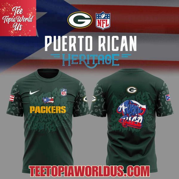 Green Bay Packers Puerto Rican Heritage Hoodie
