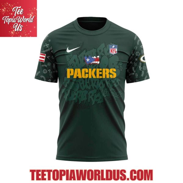 Green Bay Packers Puerto Rican Heritage Hoodie