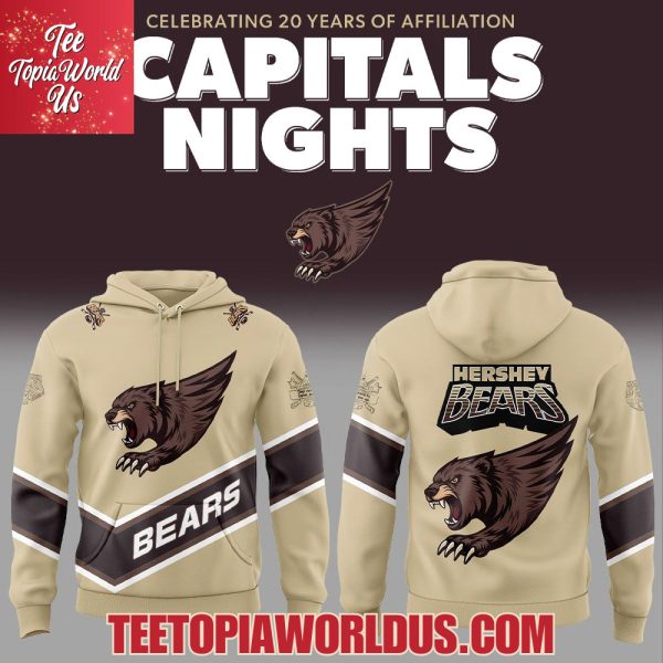 Hershey Bears The Screaming Bear Hoodie