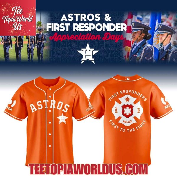 Houston Astros First Responders Day Jersey