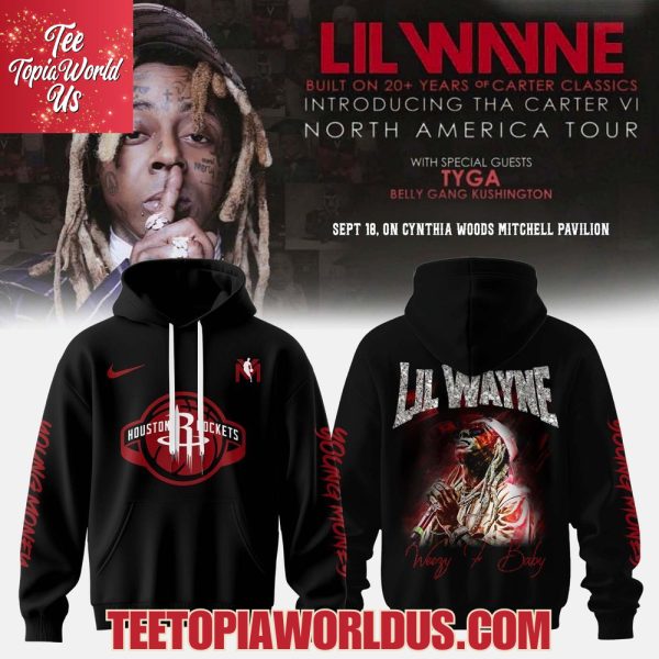 Houston Rockets x Lil Wayne x Tha Carter VI Courtside Hoodie