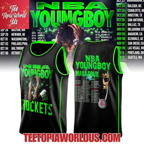 Houston Rockets x NBA YOUNGBOY – MASA TOUR Jersey