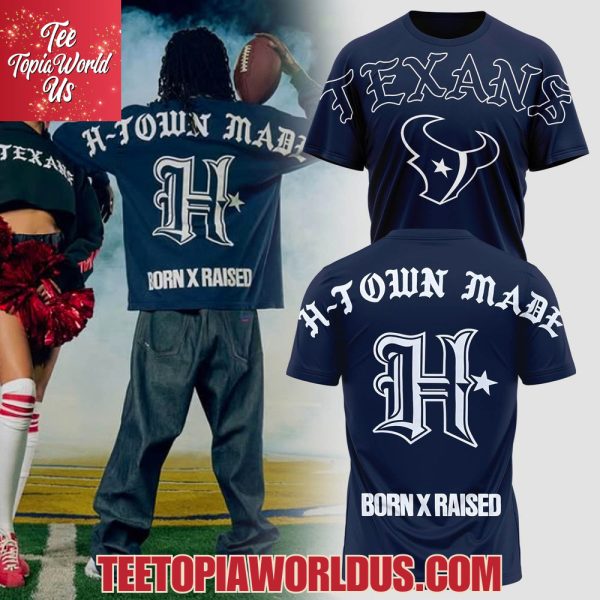 Houston Texans Born x Raised 2025 Kickoff Hoodie