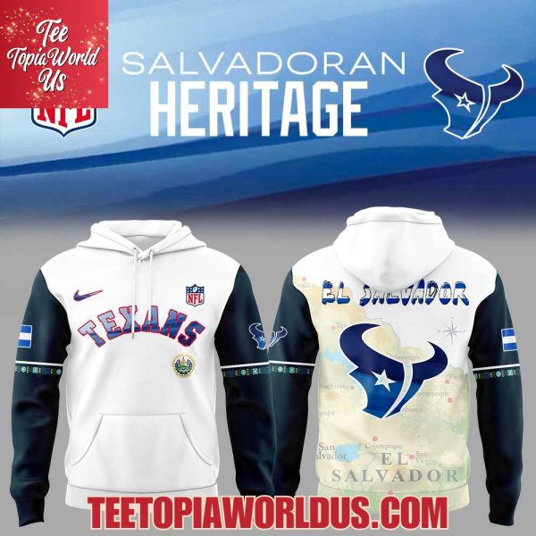 Houston Texans El Salvador Heritage Hoodie