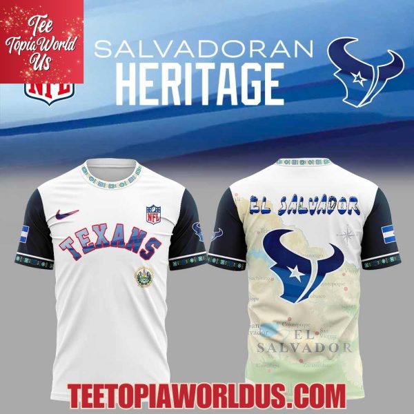 Houston Texans El Salvador Heritage Hoodie