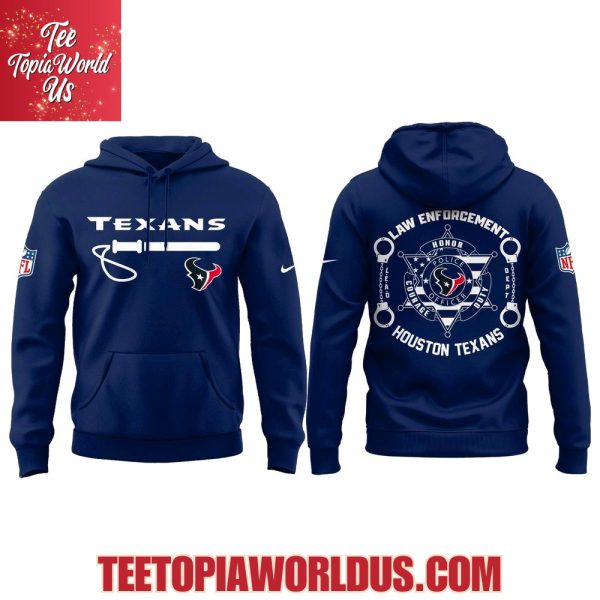 Houston Texans Law Enforcement Appreciation Day Hoodie
