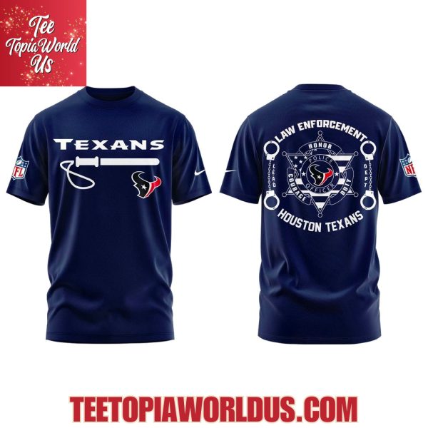 Houston Texans Law Enforcement Appreciation Day Hoodie
