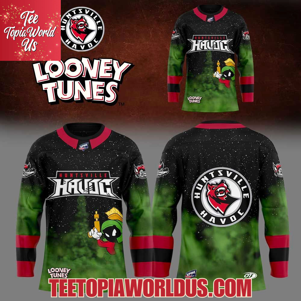 Huntsville Havoc x Looney Tunes Night Jersey Huntsville Havoc x Looney Tunes Night Jersey
