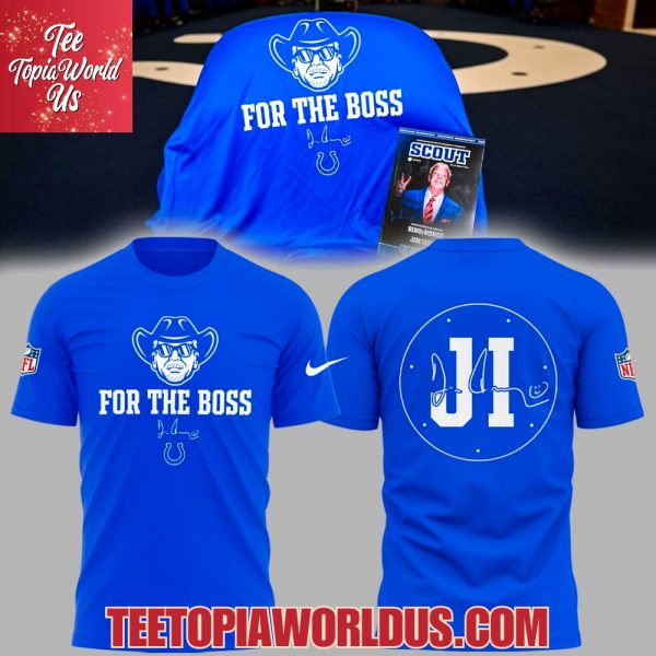Indianapolis Colts FB In Honor Of Jim “For The Boss” Hoodie