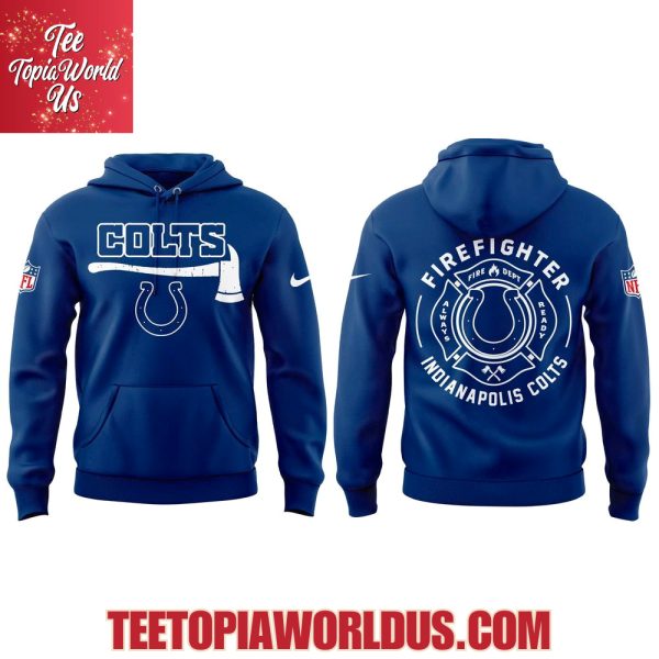 Indianapolis Colts Firefighter Appreciation Day Hoodie