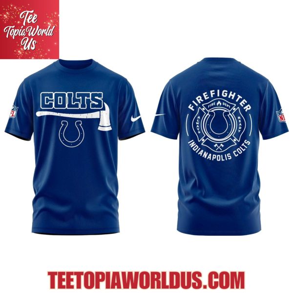 Indianapolis Colts Firefighter Appreciation Day Hoodie
