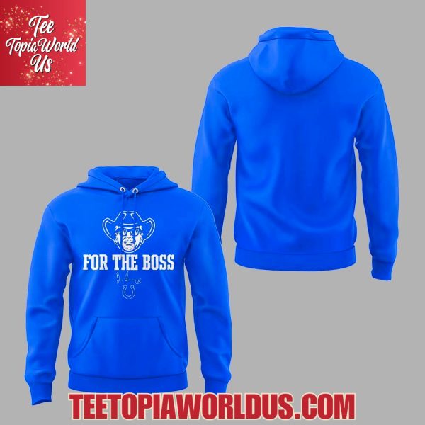 Indianapolis Colts For The Boss Honoring the memory of Jim Irsay T-Shirt