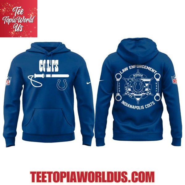 Indianapolis Colts Law Enforcement Appreciation Day Hoodie