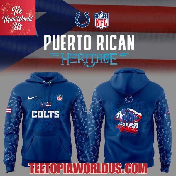 Indianapolis Colts Puerto Rican Heritage Hoodie