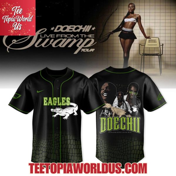 Kansas City Chiefs – Doechii x Live from the Swamp Tour 2025 Baseball Jersey