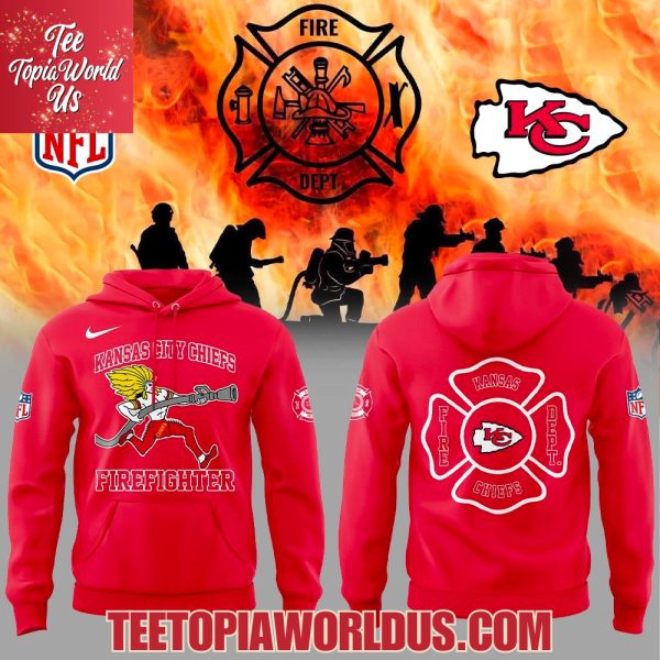 Kansas City Chiefs Firefighter Appreciation 2025 Hoodie