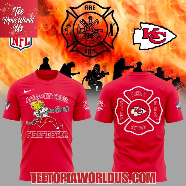 Kansas City Chiefs Firefighter Appreciation 2025 Hoodie