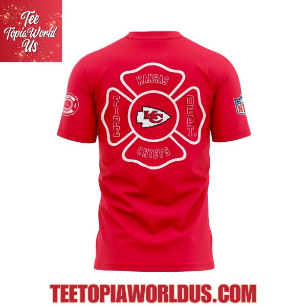 Kansas City Chiefs Firefighter Appreciation 2025 Hoodie