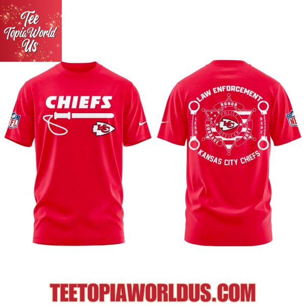 Kansas City Chiefs Law Enforcement Appreciation Day Hoodie