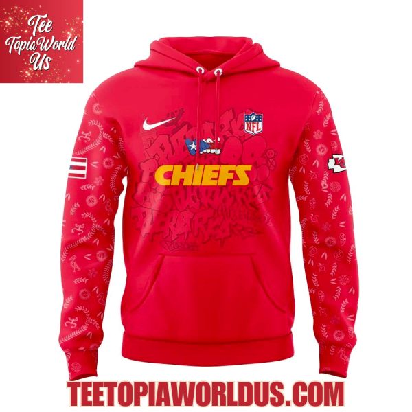 Kansas City Chiefs Puerto Rican Heritage Hoodie