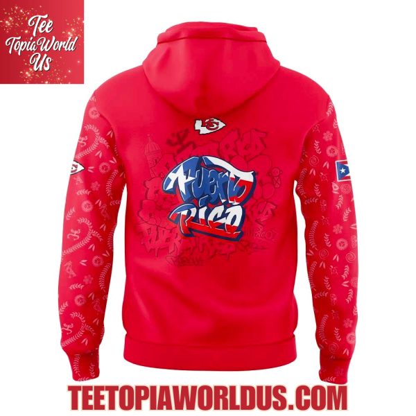 Kansas City Chiefs Puerto Rican Heritage Hoodie