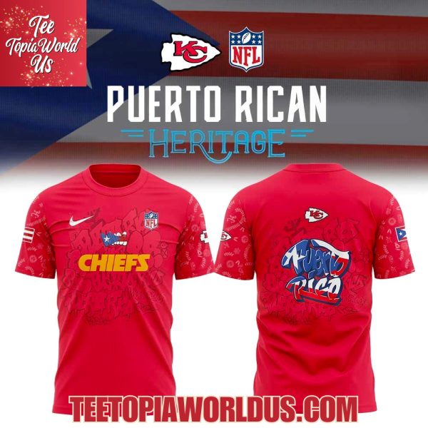 Kansas City Chiefs Puerto Rican Heritage Hoodie
