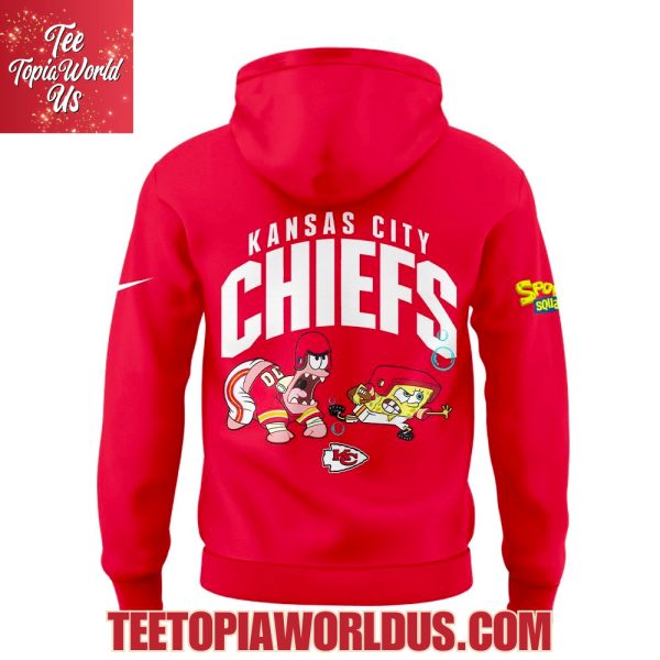 Kansas City Chiefs x SpongeBob T-Shirt, Hoodie