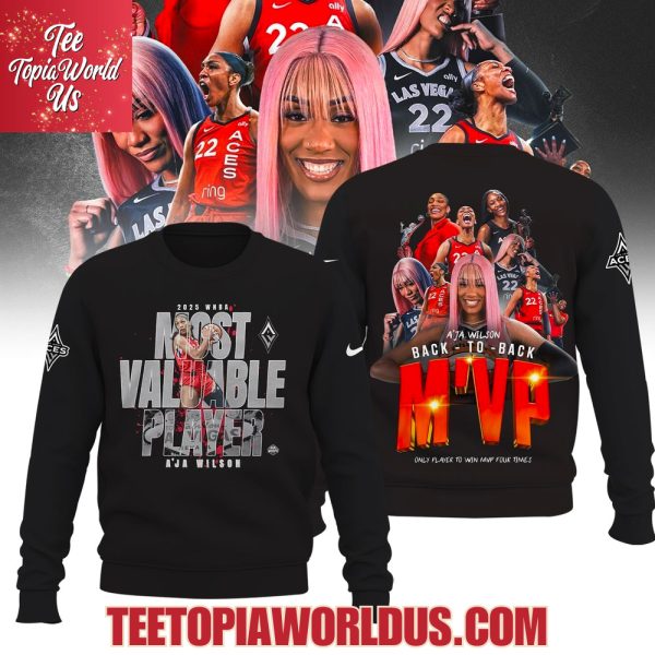 Las Vegas Aces A’ja Wilson 2025 WNBA MVP T-Shirt, Hoodie