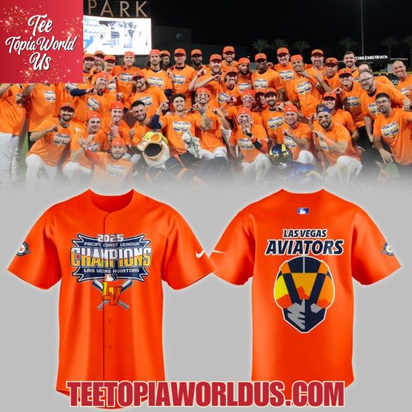 Las Vegas Aviators 2025 Pacific Coast League Champions Jersey