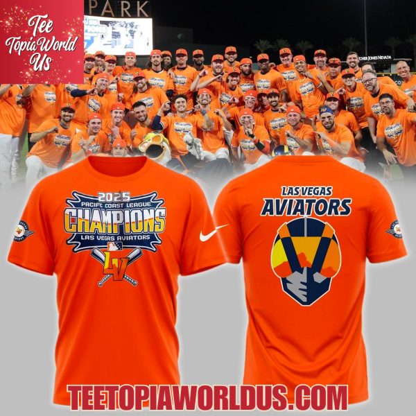 Las Vegas Aviators 2025 Pacific Coast League Champions T-Shirt, Hoodie