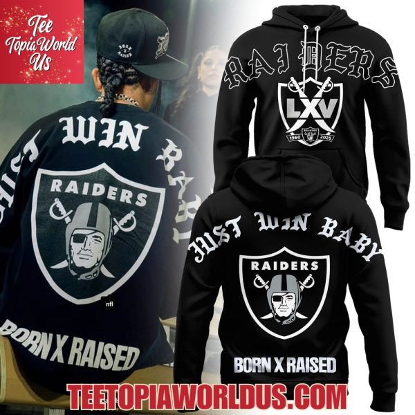Las Vegas Raiders Born x Raised 2025 Kickoff Hoodie