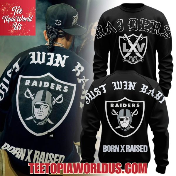 Las Vegas Raiders Born x Raised 2025 Kickoff Hoodie