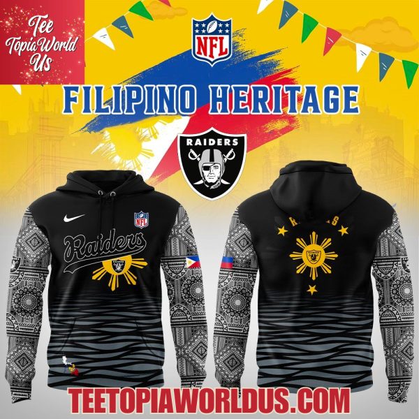 Las Vegas Raiders Filipino Heritage Hoodie