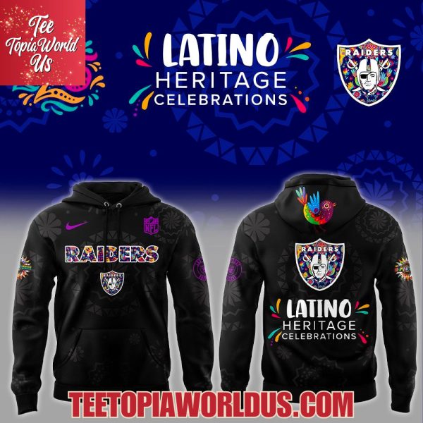 Las Vegas Raiders Latino Heritage Celebrations 2025 Hoodie