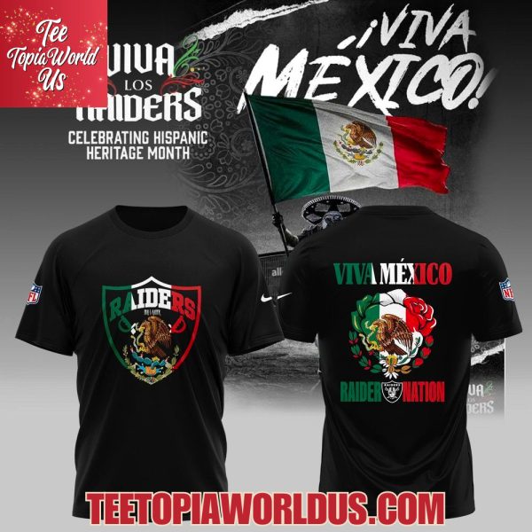 Las Vegas Raiders Mexican Pride x Raider Nation T-Shirt, Hoodie