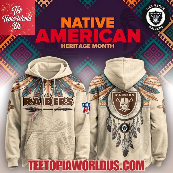 Las Vegas Raiders Native American Heritage Month Hoodie