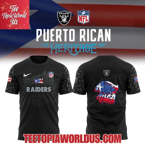 Las Vegas Raiders Puerto Rican Heritage Hoodie