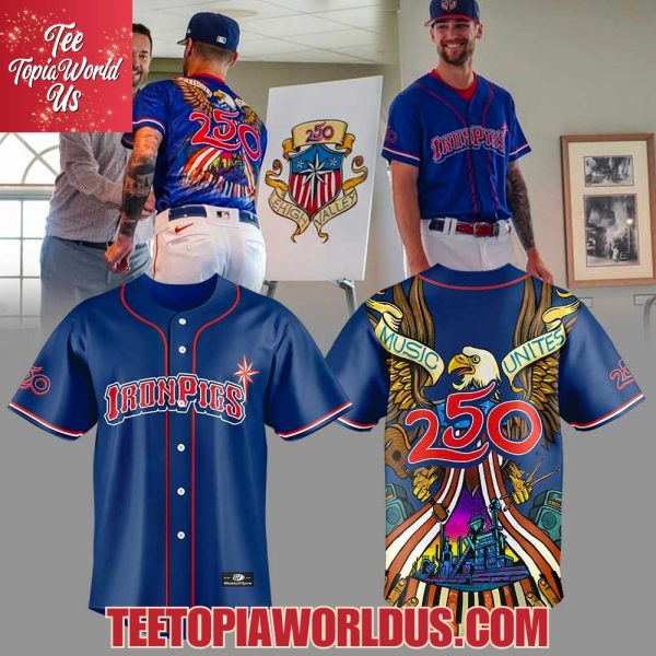 Lehigh Valley IronPigs 250th Of America Jersey