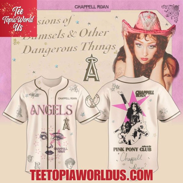Los Angeles Angels x Chappell Roan: Visions of Damsels & Other Dangerous Things Tour Jersey