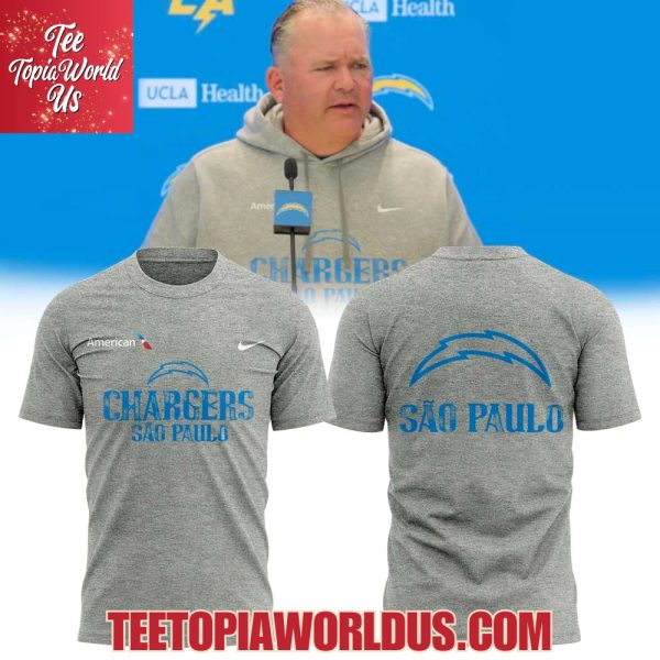 Los Angeles Chargers Coach Greg Roman Sao Paulo Hoodie