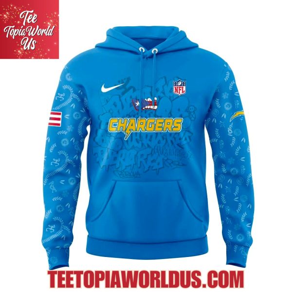 Los Angeles Chargers Puerto Rican Heritage Hoodie