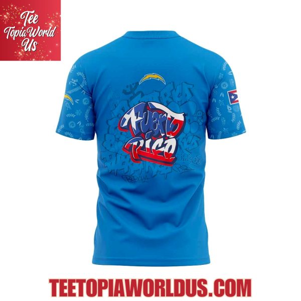 Los Angeles Chargers Puerto Rican Heritage Hoodie