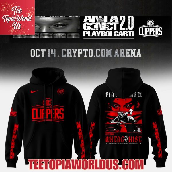 Los Angeles Clippers X Playboi Carti – Antagonist Tour 2.0 Merch Hoodie