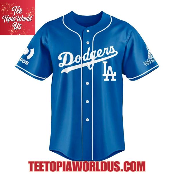 Los Angeles Dodgers First Responders Day Jersey