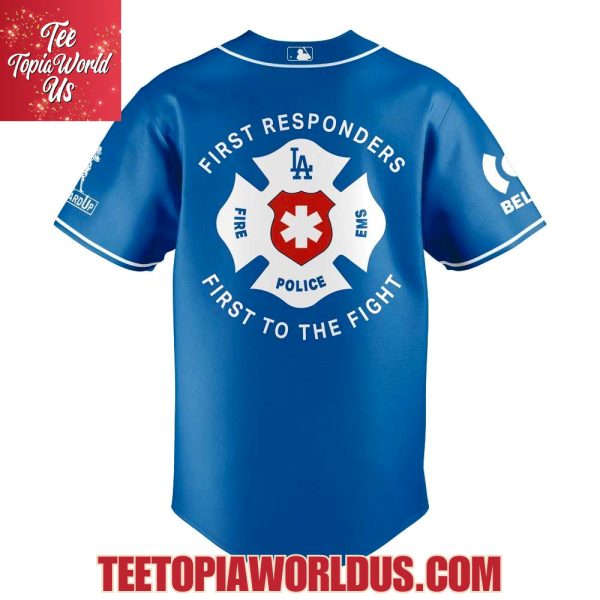 Los Angeles Dodgers First Responders Day Jersey