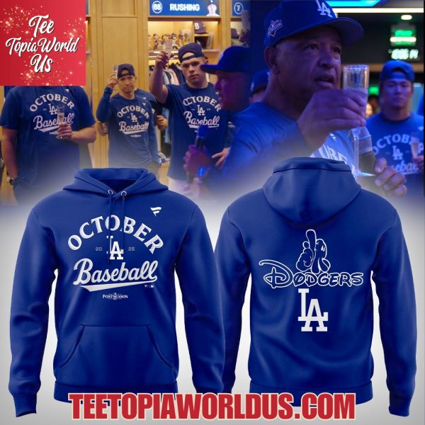 Los Angeles Dodgers October Baseball 2025 T-Shirt